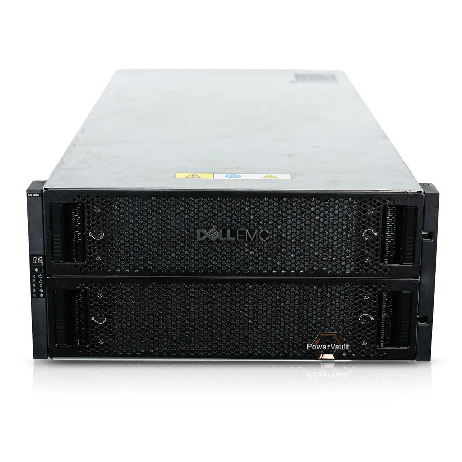 СХД Dell PowerVault ME484 84x3.5 5U Expansion Storage Array 12Gb/s SAS No HDDs