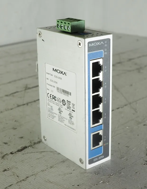 IIoT-устройство Moxa EDS-205A Ethernet Switch Rev 2.0 1201002054013