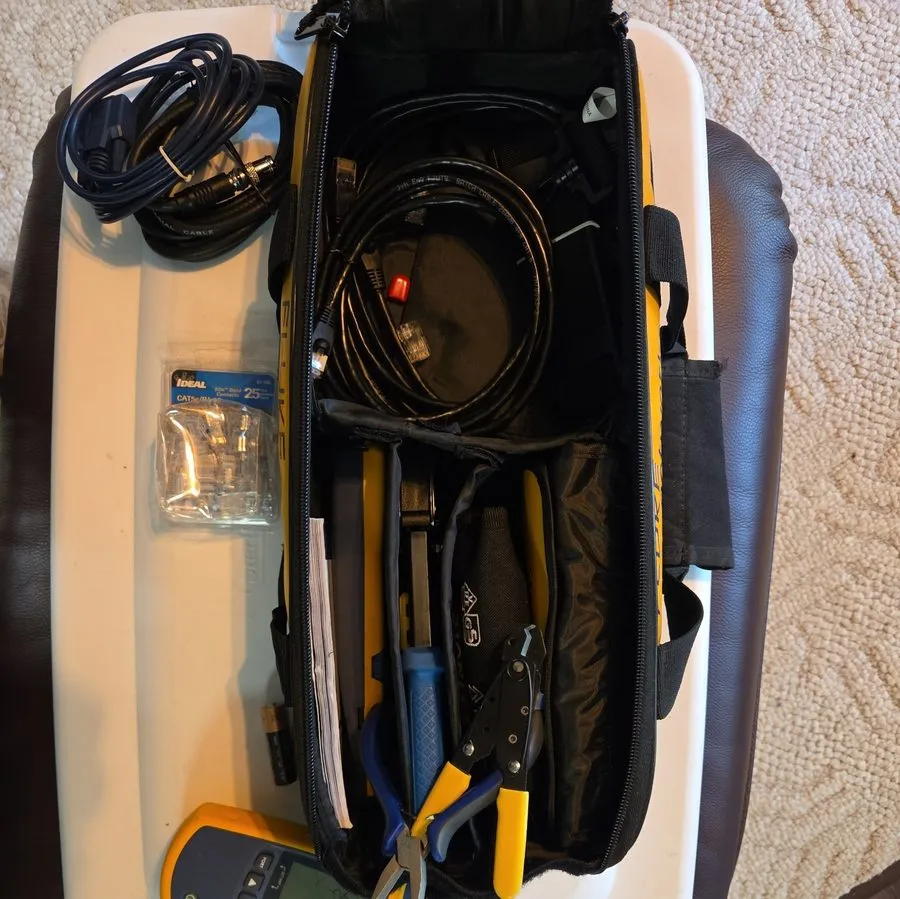 Тестер Fluke Networks MS2-KIT Microscanner 2 & Intellitone Pro 200 Cable Test Ki — фото лота 2
