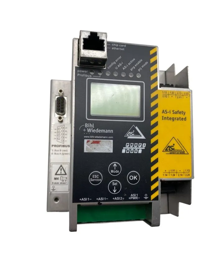 Шлюз полевой шины BIHL+WIEDEMANN BWU2206 AS-I 3.0 PROFIBUS Gateway
