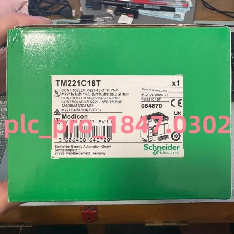 ПЛК Schneider TM221C16T Programmable Module Control