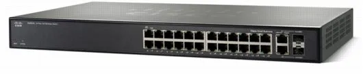 Коммутатор Cisco Linksys SLM224G 24 Port 10/100 Managed Smart Switch(s) Tests Go