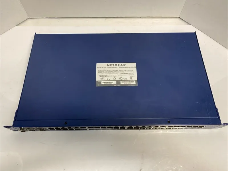 Коммутатор NETGEAR ProSafe GSM7248 48-Port Gigabit Managed Rackmount Switch SFP
