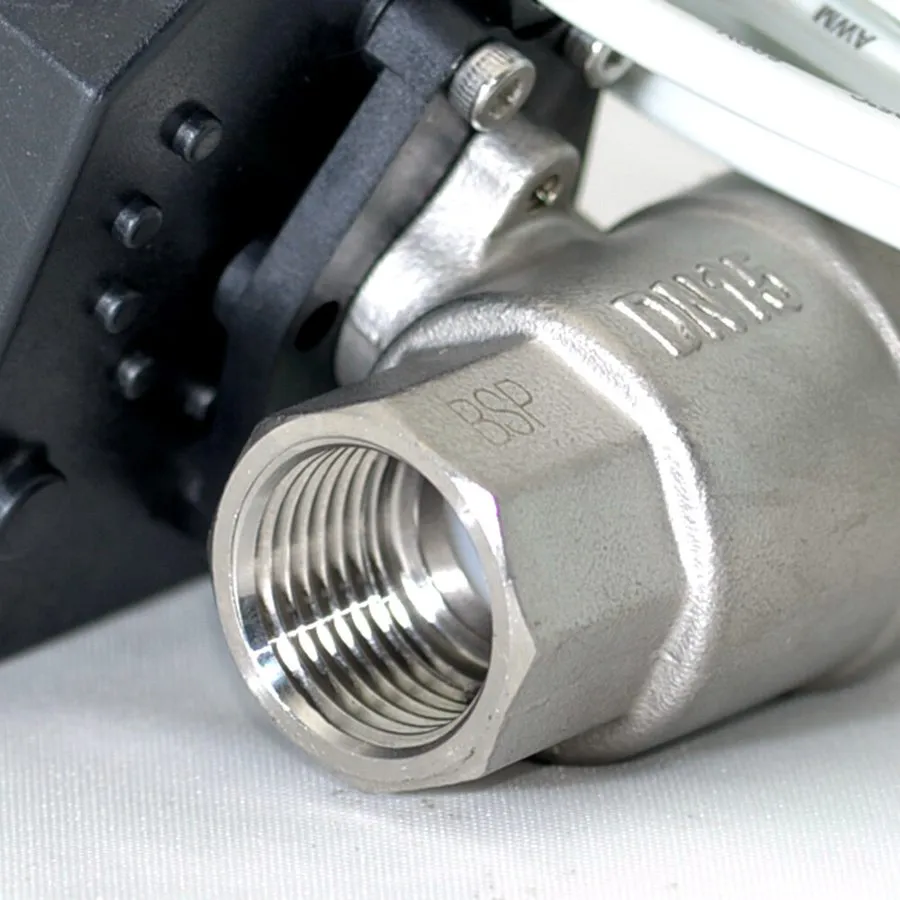 Клапан DN20 Two Way 3/4" AC/DC9-24V Stainless steel Motorized Ball Valve