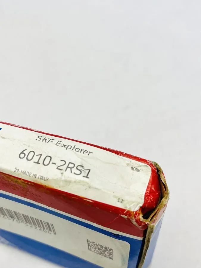 Подшипник SKF 6010-2RS1 50x80x16mm RADIAL DEEP GROOVE BALL BEARING