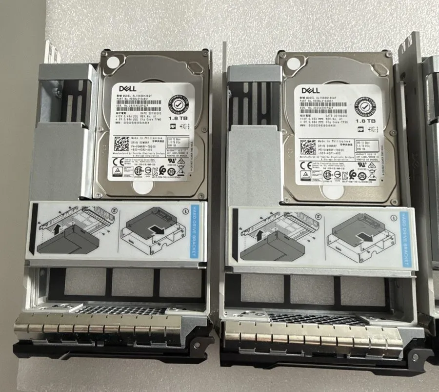 Жёсткий диск 0WRRF Dell 1.8TB 10K 12Gbps SAS 2.5'' 512e HDD Hard Drive 00WRRF AL