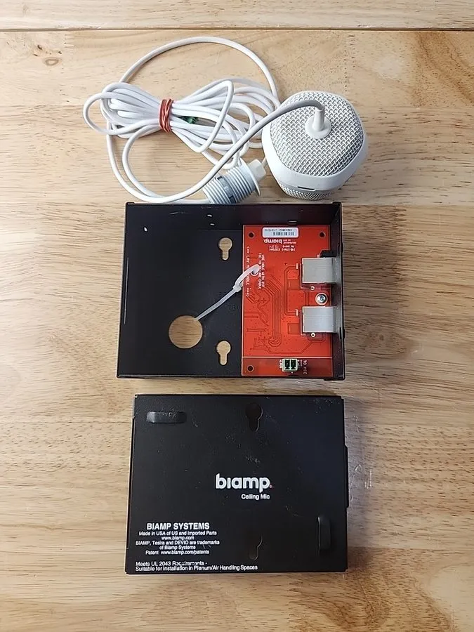 Микрофон Biamp Tesira TCM-1EX Expansion AVB Beamtracking Ceiling Microphone