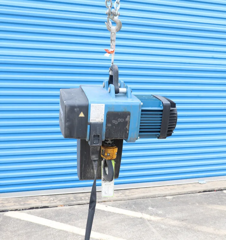 Таль Demag Dc Com 10-1000 1/1 H8 V4.8/1.2 460/60 Electric Chain Hoist, 2, 000 Lb