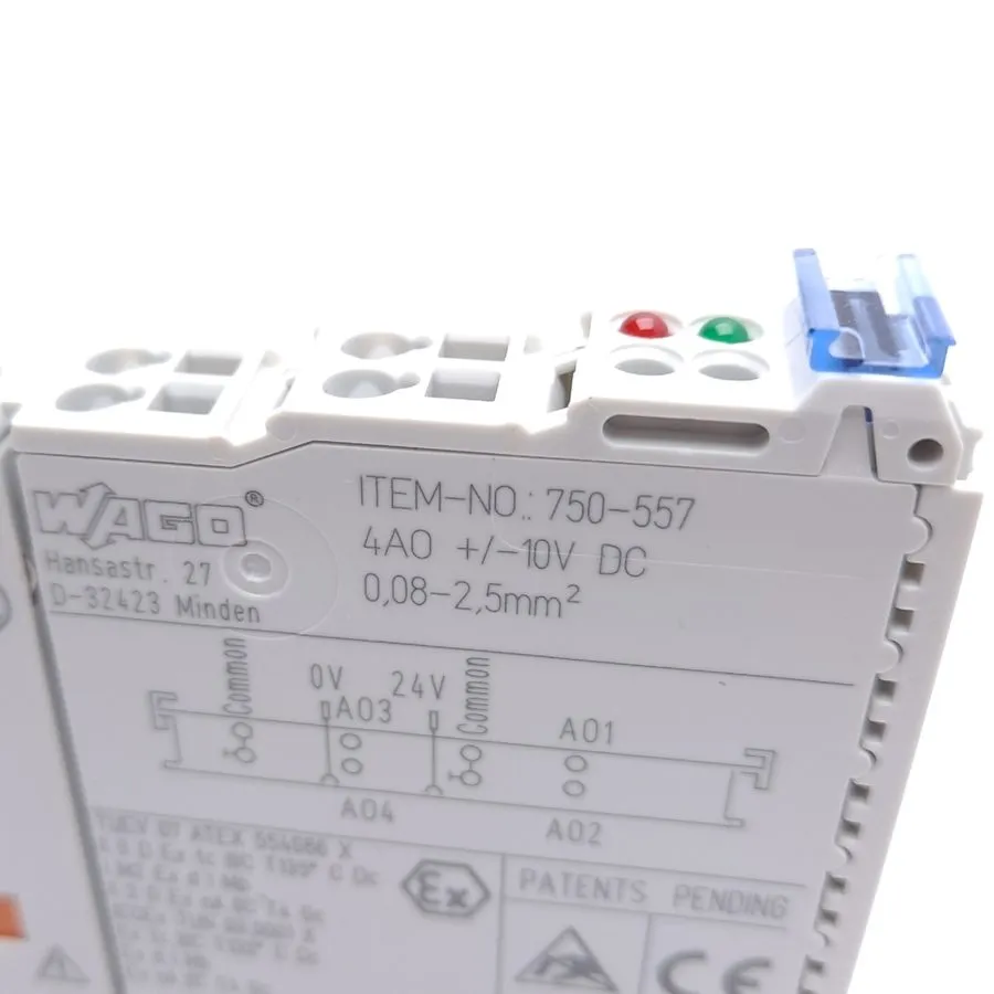 Модуль ввода-вывода WAGO 750-557 Analog Output Module