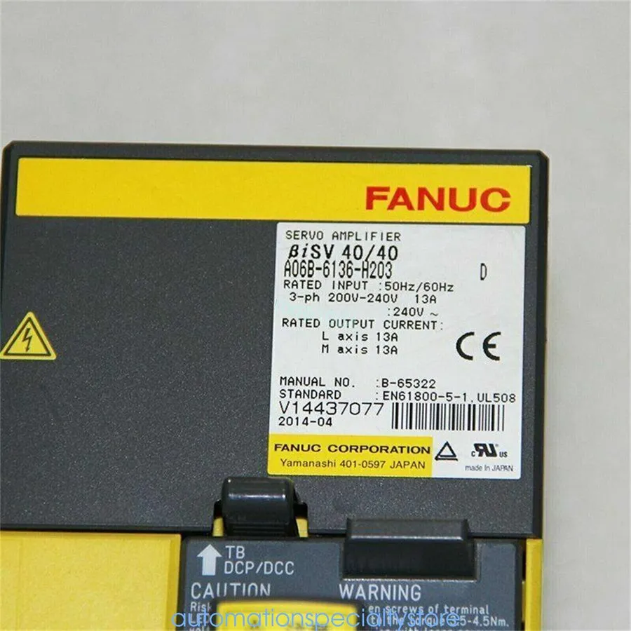 Сервоусилитель Fanuc Servo Drive Amplifier A06B-6136-H203