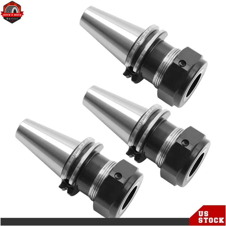 Режущий инструмент CAT40-TG100 COLLET CHUCKS 3" Gage Length 0.0001 Runout 3 CHUC — фото лота 2
