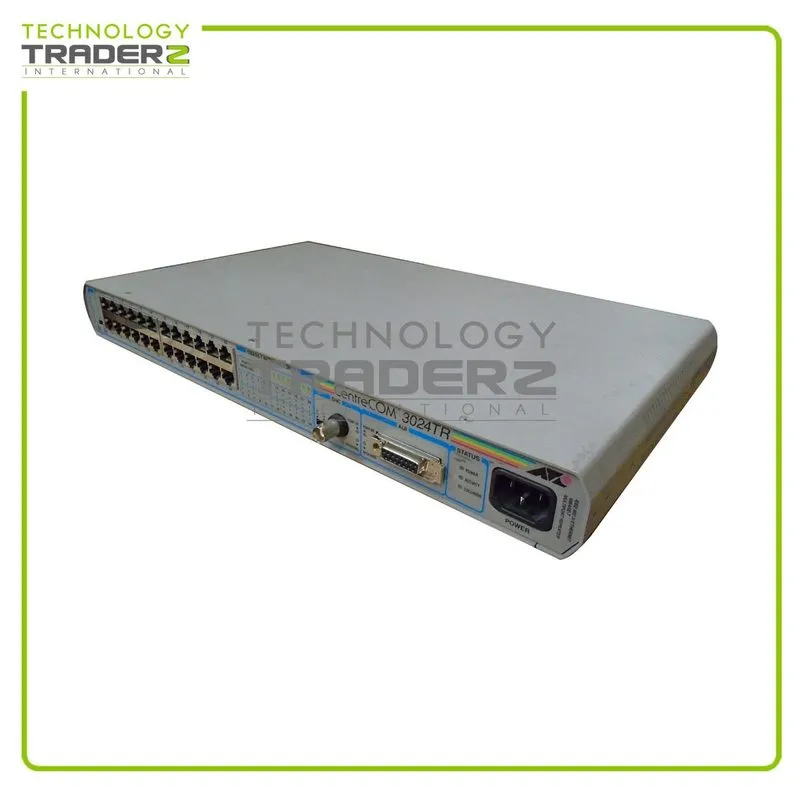 Медиаконвертер AT-3024TR Allied Telesis CentreCOM 24-Port 10Base-T Hub Switch 30