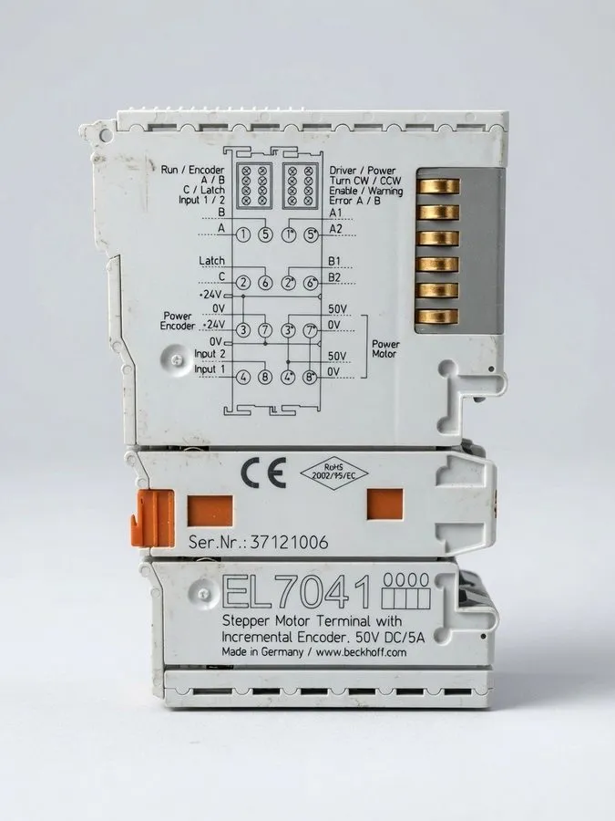 Модуль ввода-вывода Beckhoff EL7041 EtherCAT 1-Channel Stepper Motor Terminal (5