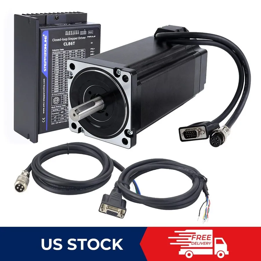 Редуктор Nema34 12Nm Closed Loop Stepper Servo Motor and Hybrid Driver Kit