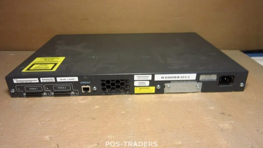 Коммутатор Cisco Catalyst WS-C3750V2-24PS-S 24 Port PoE Switch With Rackmounts