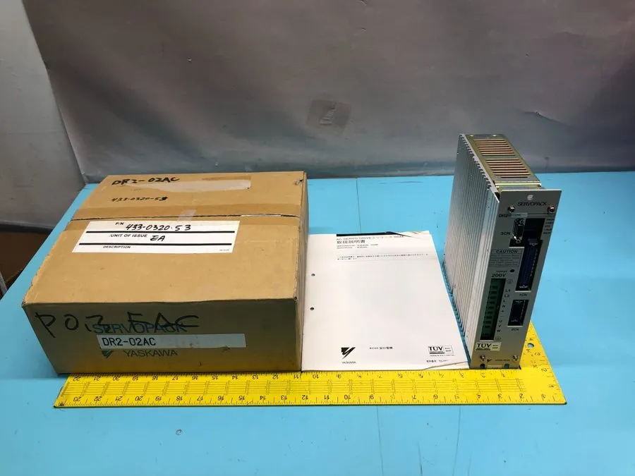 Сервопривод YASKAWA SERVO PACK DR2-02AC #7909