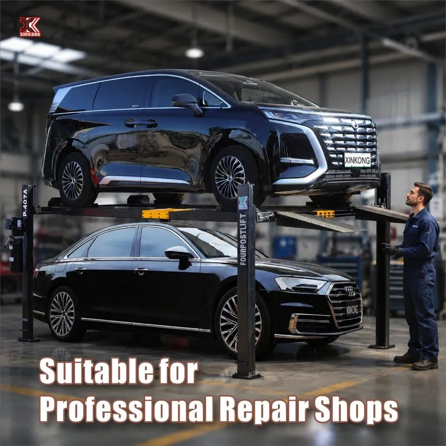 Автоподъёмник XK P-407A 8000 LB 4-Post Heavy Duty Portable Storage Car Lift Auto