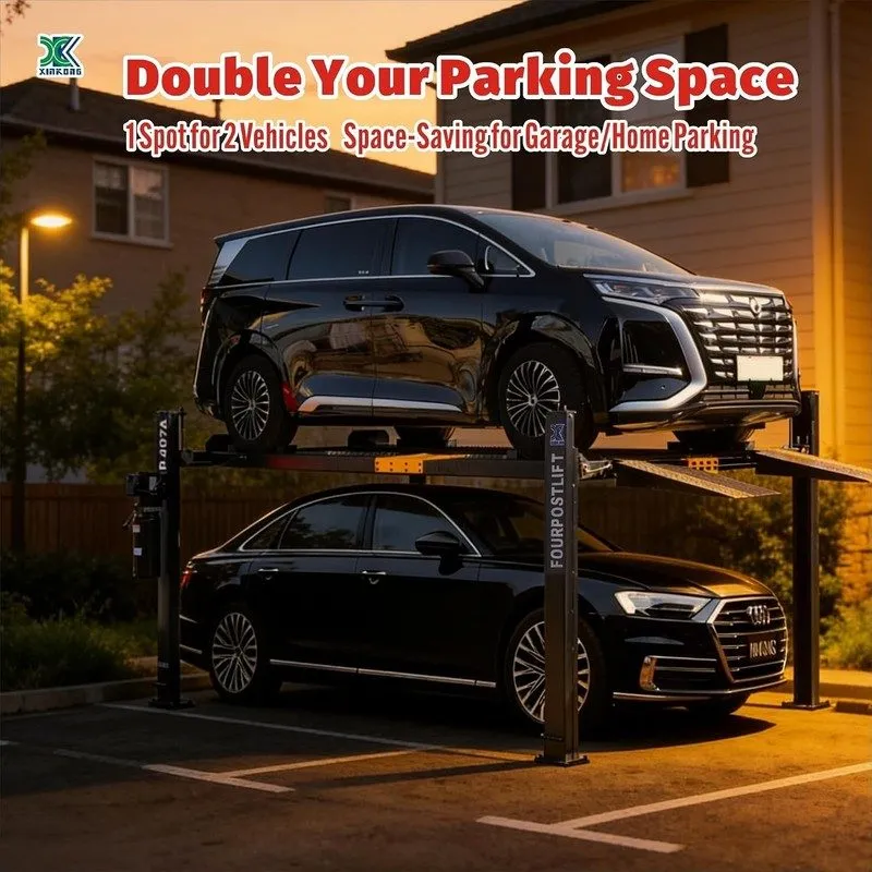 Автоподъёмник XK P-407A 8000 LB 4-Post Heavy Duty Portable Storage Car Lift Auto — фото лота 2