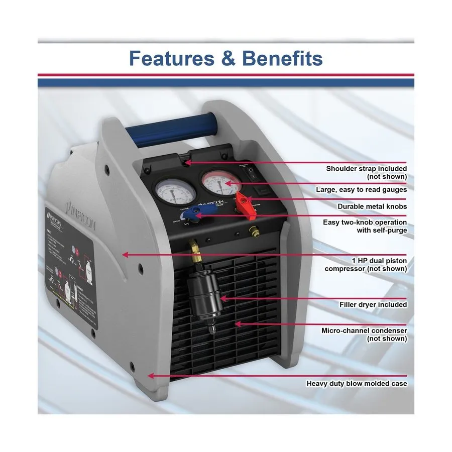 Станция обслуживания кондиционеров INFICON 714-202-G1 Refrigerant Recovery Machi