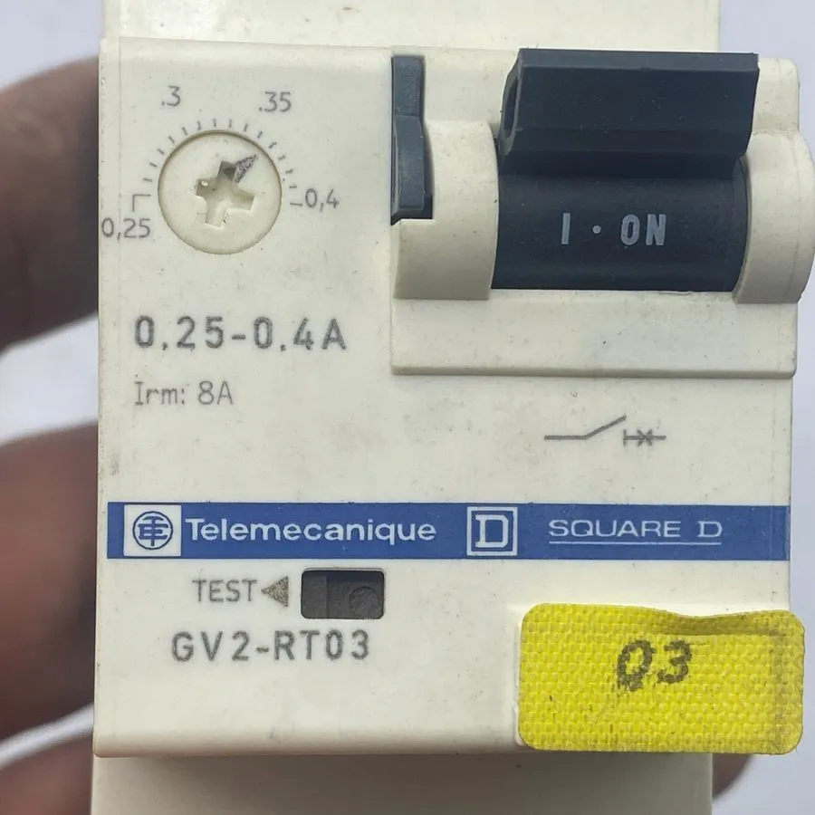 Автоматический выключатель Telemecanique GV2-RT03 Motor Circuit Breaker 0.25-0.4 — фото лота 2