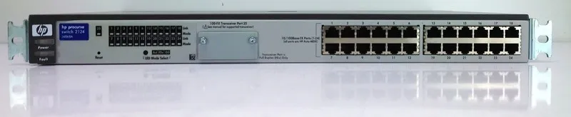 Коммутатор HP Procurve Model 2124 J4868A 24 port 10/100 Ethernet Switch