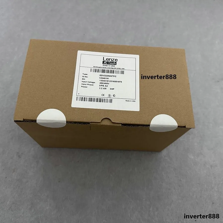 Частотный преобразователь LENZE ESV222N04TFC 2.2kW 3HP 400V 3Ph IP65 Variable Fr — фото лота 1