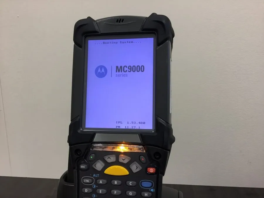 Сканер штрих-кода Symbol Motorola MC9090 Mobile Barcode Scanner MC9090-GK0H9EGA2 — фото лота 1