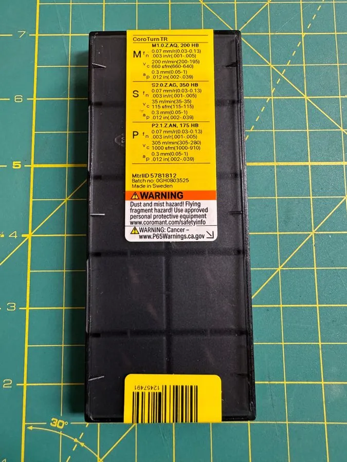 Режущий инструмент TR-VB1302-F 1125 5781812 SANDVIK Insert