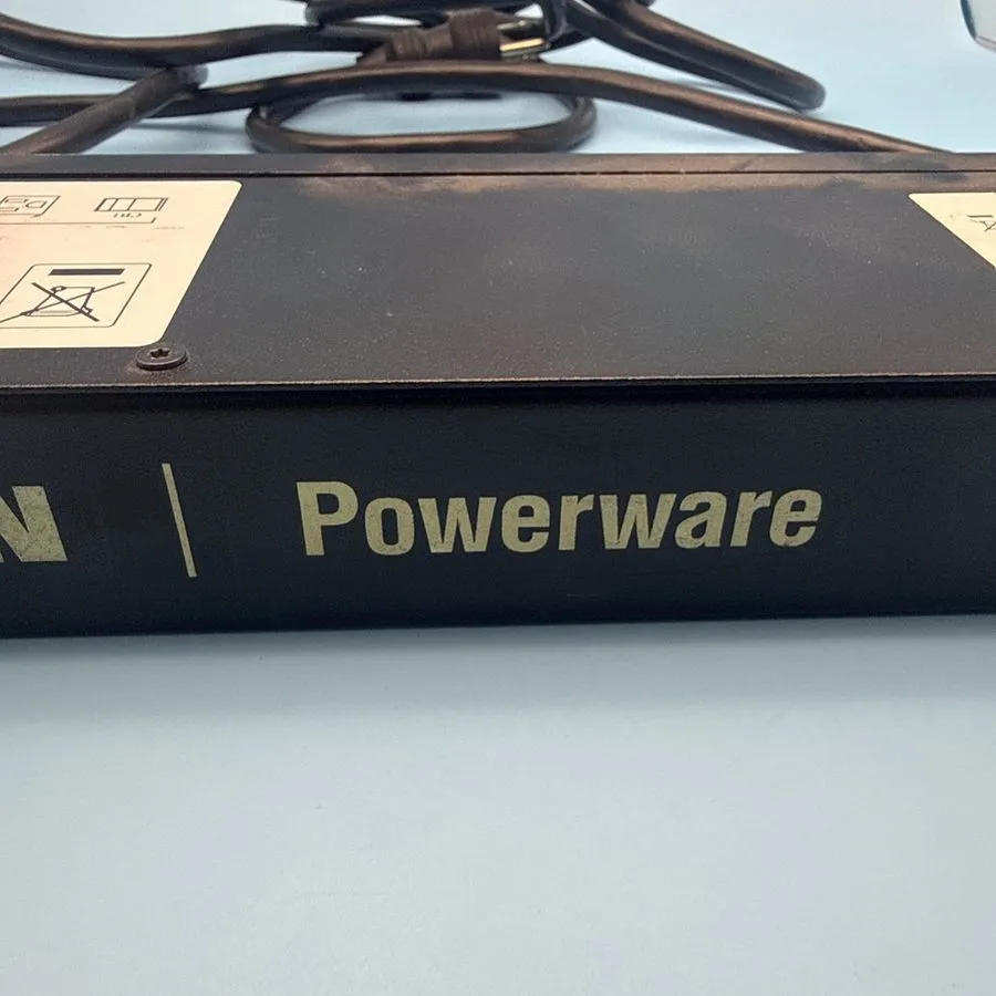Блок розеток PDU Eaton Powerware PW101BA1U001 1U Rack PDU 10 Outlet 120V 15A Ser — фото лота 1