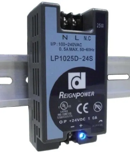 Блок питания Reignpower LP1025D-24S DIN RAIL POWER SUPPLY 24VDC 1A OUTPUT 47~63H — фото лота 1