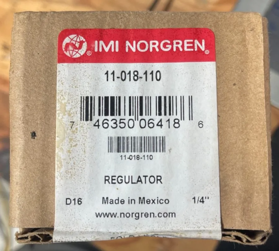 Трубопроводная арматура Norgren 11-018-110 Air Pressure Regulator No Handle, 150