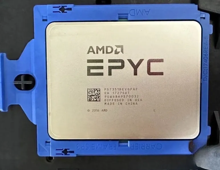Процессор AMD EPYC 7351 Socket SP3 CPU Processor PS7351BEVGPAF 2.40GHz 16-Core 6