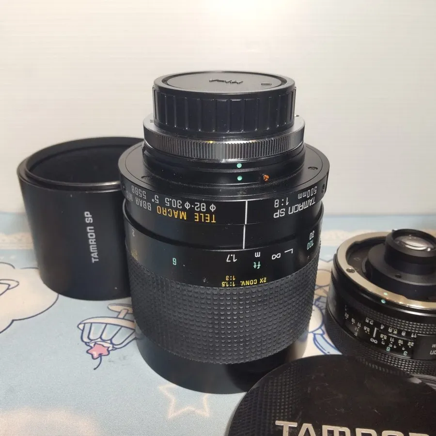 Объектив Tamron Adaptall-2 3 Lens Lot SP 500mm F8 55BB 24mm F2.5 135mm F2.5 Sony