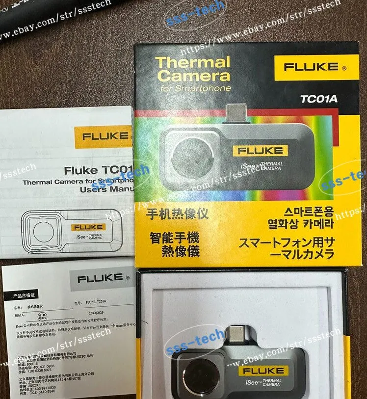 Оптико-электронная система Fluke TC01A Mobile Phone Infrared Thermal Imager Expe