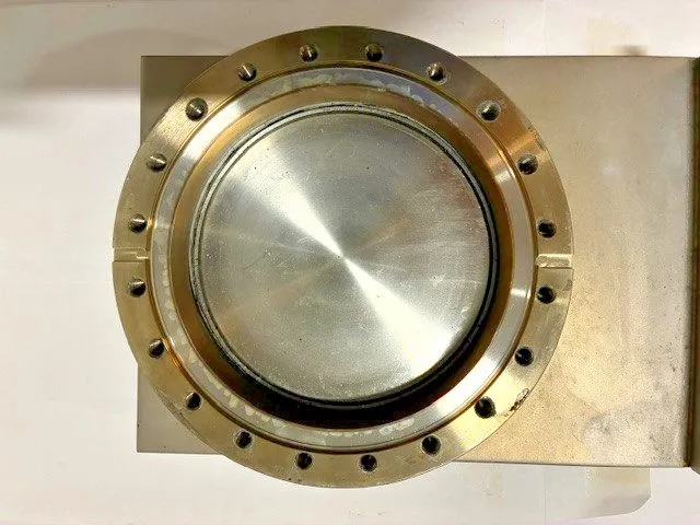 Клапан VAT 8" UHV F-36629-02 Conflat Manual Gate Valve Ultra High Vacuum — фото лота 2