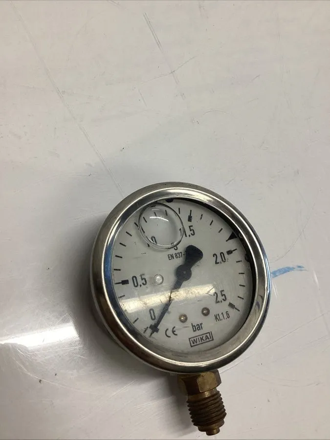 Трубопроводная арматура WIKA Parker P6G-DRA1V10 Pressure Gauge EN837-1 — фото лота 2