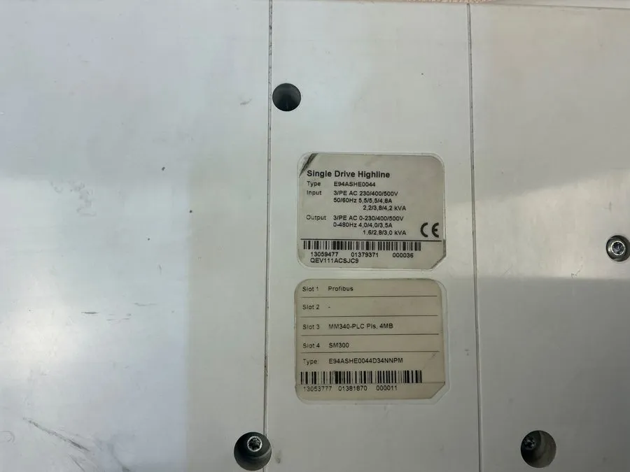 Сервопривод Lenze E94ASHE0044 Servo Drive — фото лота 1