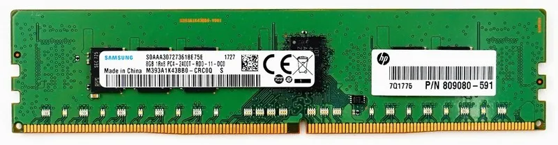 Модуль памяти Samsung 8GB DDR4 2400MHz ECC 2Rx4 REG RDIMM SERVER M393A1K43BB0-CR