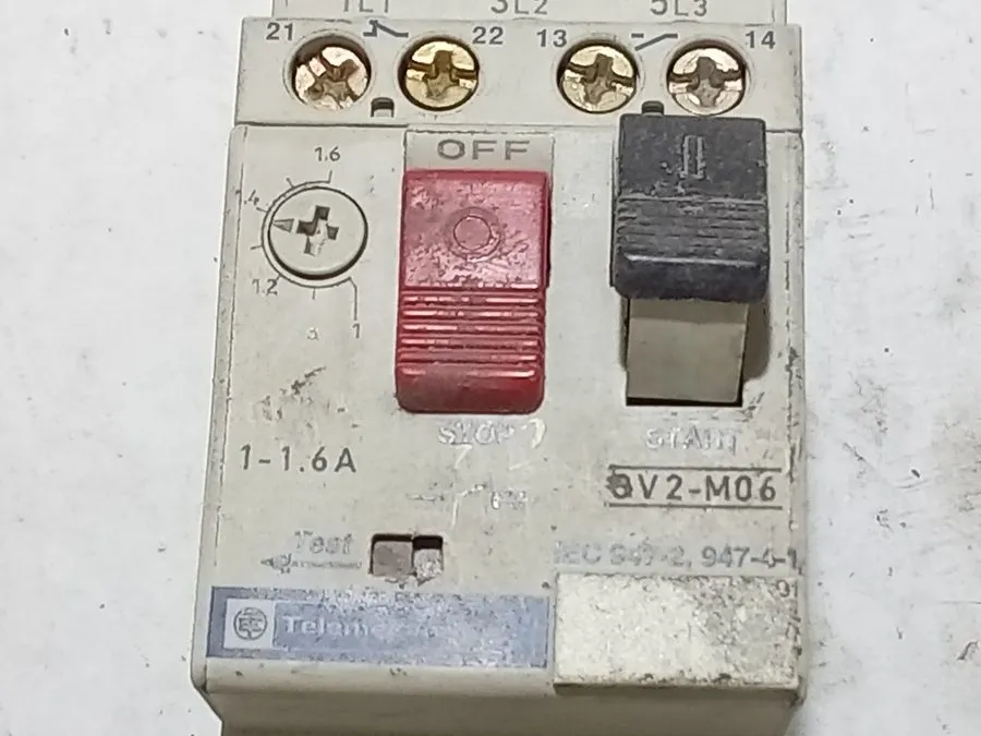 Автоматический выключатель Telemecanique Motor Circuit Breaker GV2-M06 1-1.6A GV