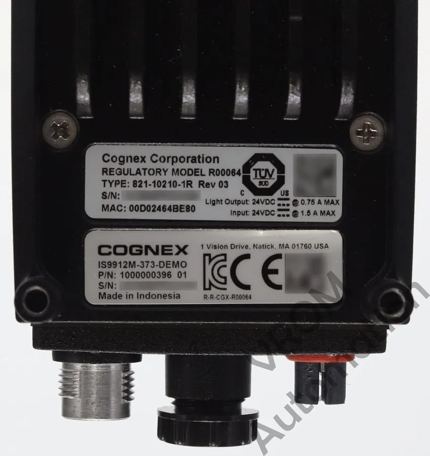 Камера машинного зрения Cognex In-Sight IS9912M-373-50 Machine Vision Camera w/