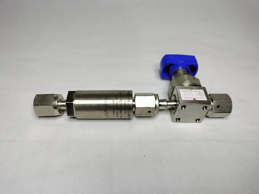 Клапан Swagelok 6LVV-DPFR4-P Sealed Valve w/ 912-S DN2045912 Gas Filter