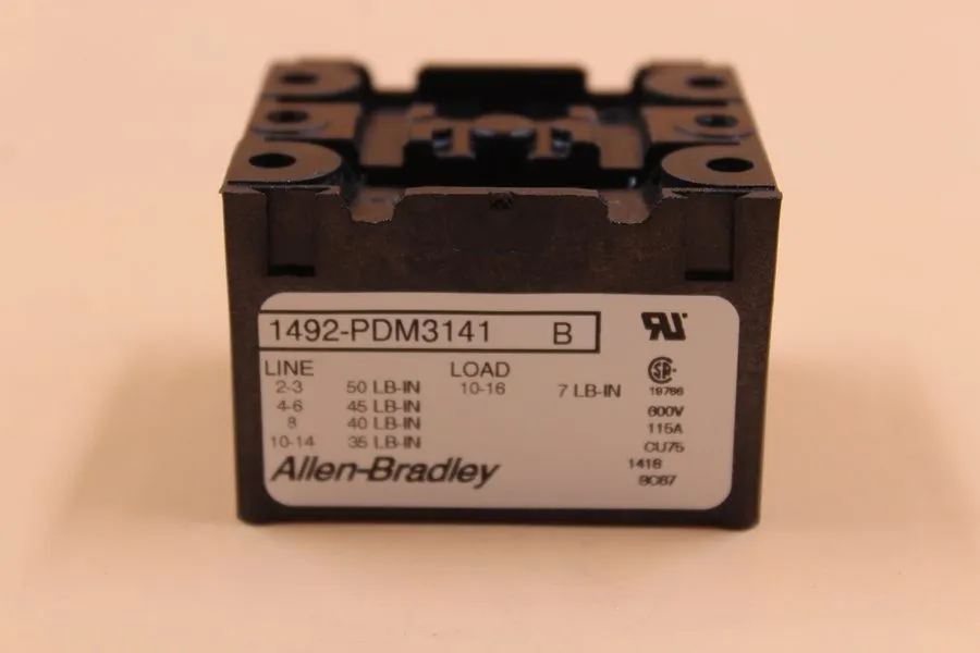 Клеммник Allen-Bradley | 1492-PDM3141
