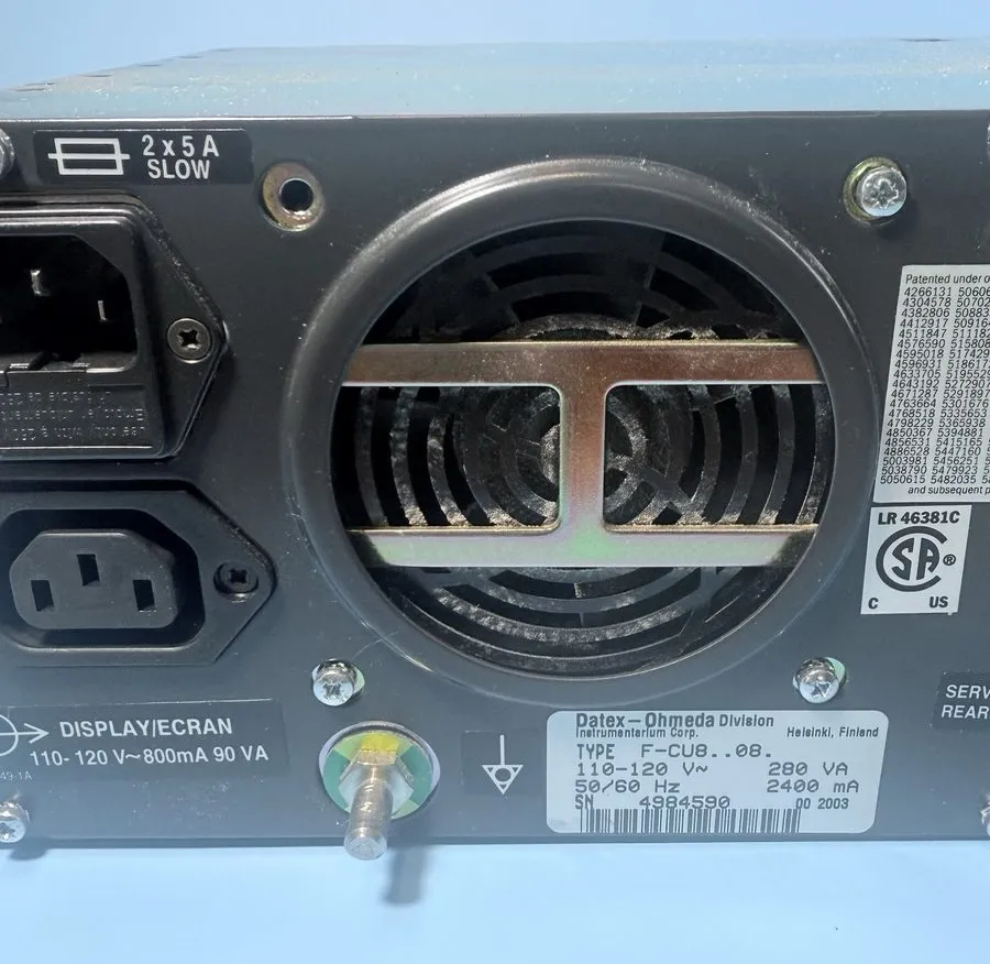 Медицинское оборудование GE Datex Ohmeda Engstrom F-CU8..08. 110-120 V 50/60 Hz  — фото лота 1