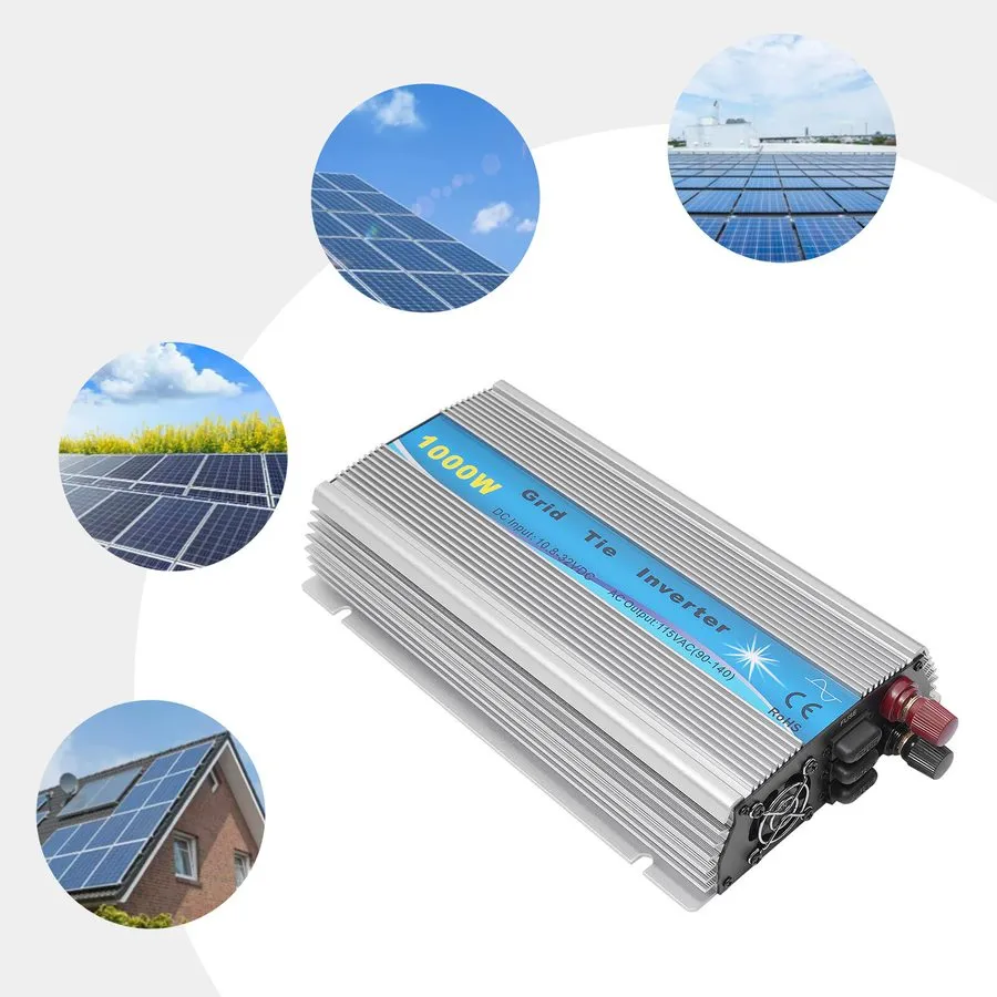 Аккумулятор 1000W MPPT Grid Tie Inverter DC10.8-32V to AC90-140V Pure Sine Wave 