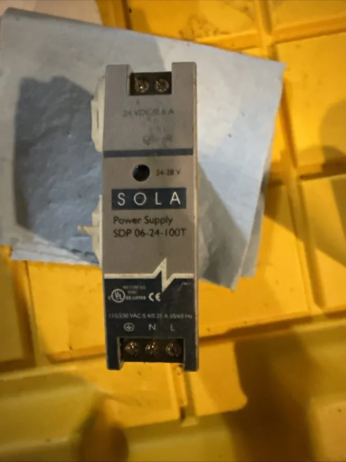 Блок питания Emerson Sola HD SDP06-24-100T Low Power Din Rail Power Supply