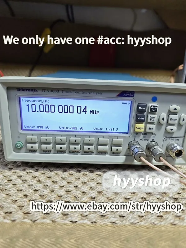 Анализатор Tektronix FCA3003 frequency counting analyzer