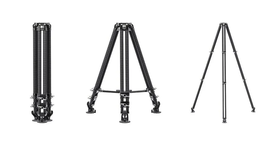 Оборудование видеонаблюдения Leofoto LVC-253C Dual-Tube Video Tripod 75mm Integr