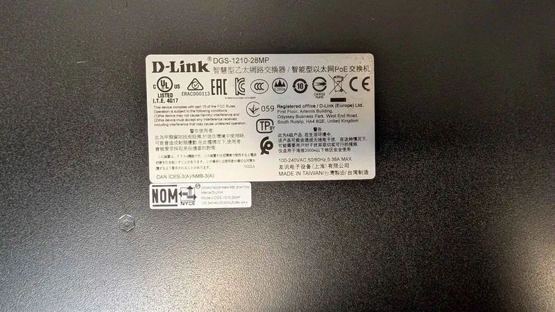 Коммутатор D-Link DGS-1210-28MP 28-Port Gigabit Smart Managed Rackmount PoE Swit