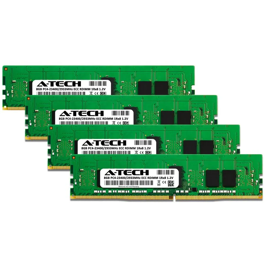 Модуль памяти 64GB 2x 32GB PC4-2933 RDIMM Supermicro 110M-NR Memory RAM