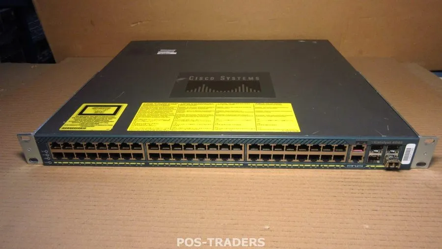 Коммутатор Cisco Catalyst 4948 WS-C4948 V06 48-Port 1U Fully Managed Switch 4x S